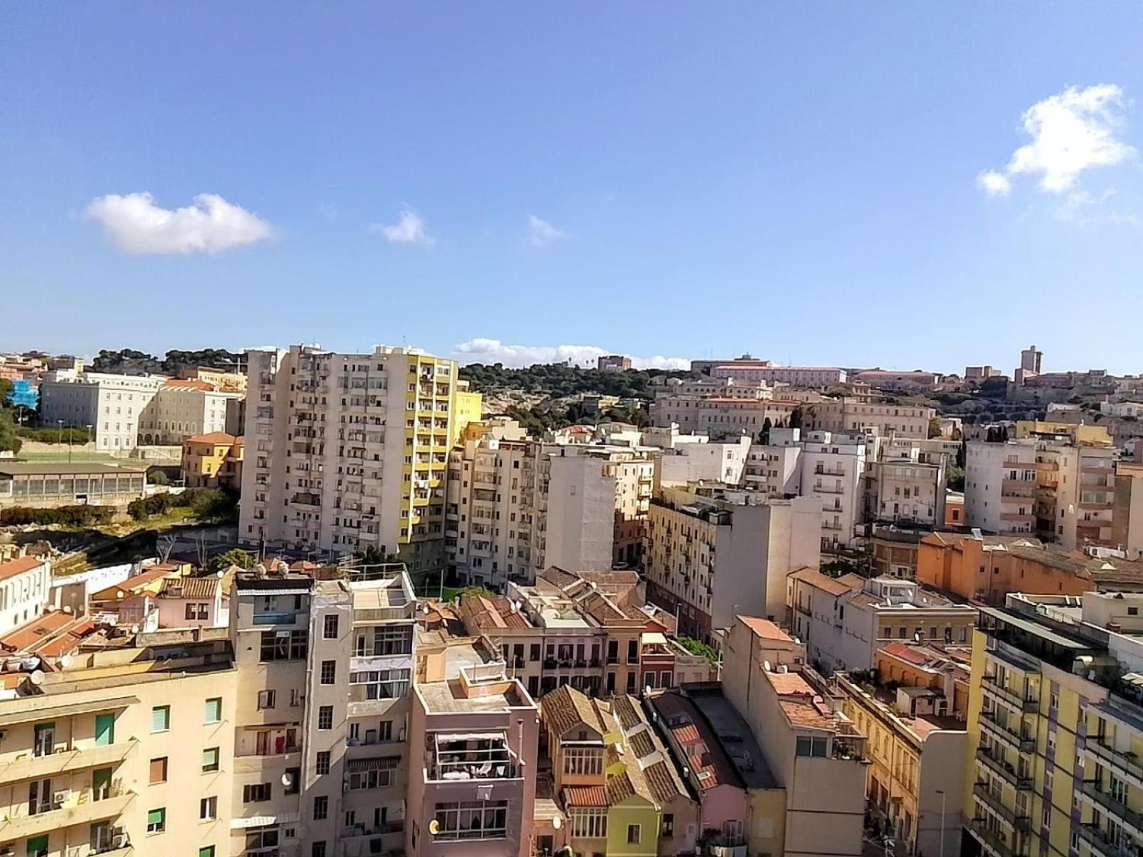 Appartamento panoramico Cagliari, I TRE GRILLI, centro Esterno foto